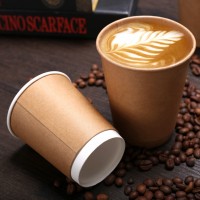 Hot sale factory direct high quality custom printed 230-460ml double wall paper coffee cups